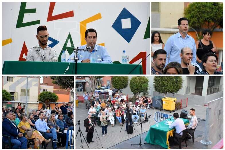 Momento del pregón de Alejandro Ramos (Foto Antonio Alí)